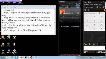 demo thiết lập tổng đài VOIP