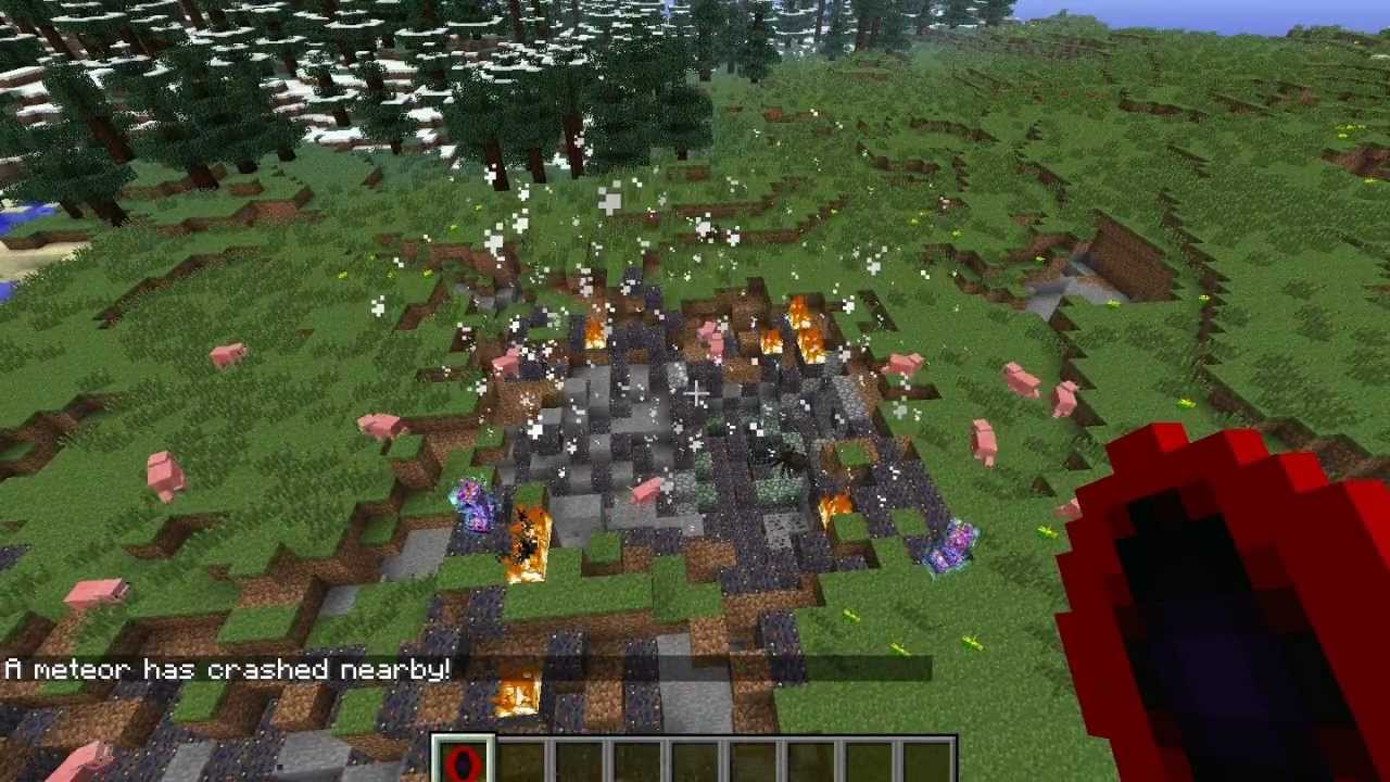 30 second mods - Falling Meteors mod