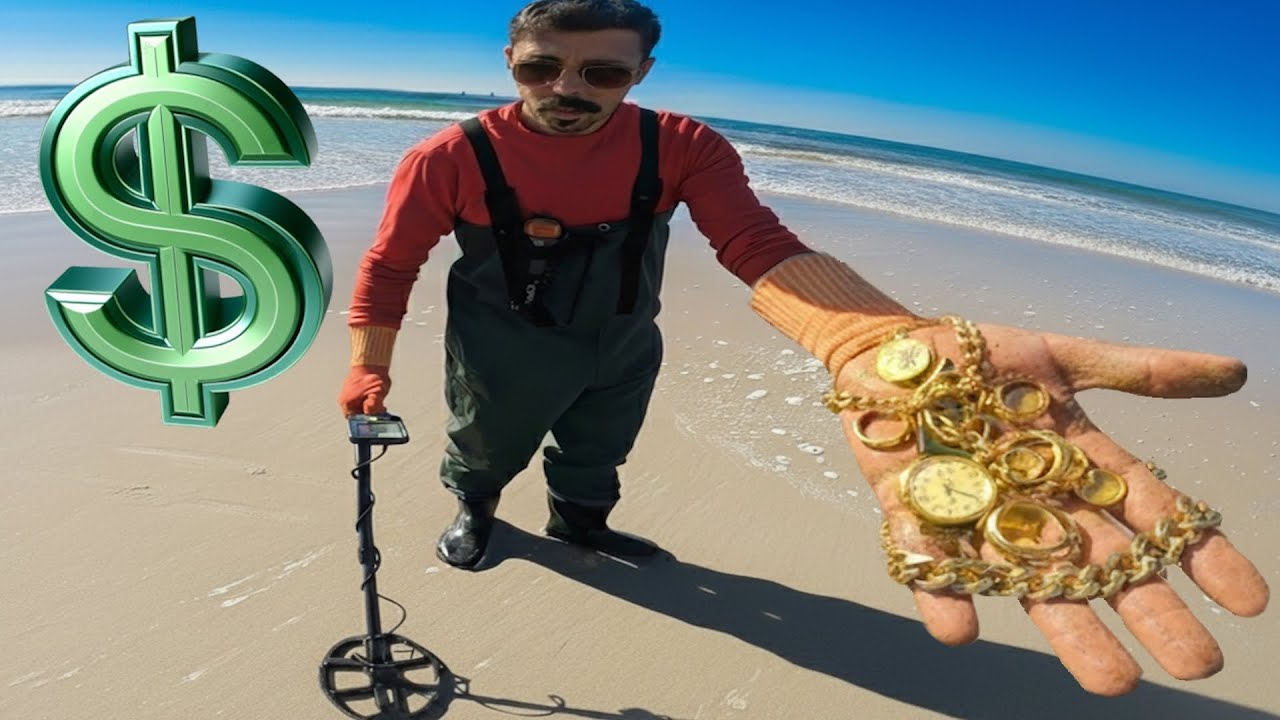 I made a lot of money with metal detectors.