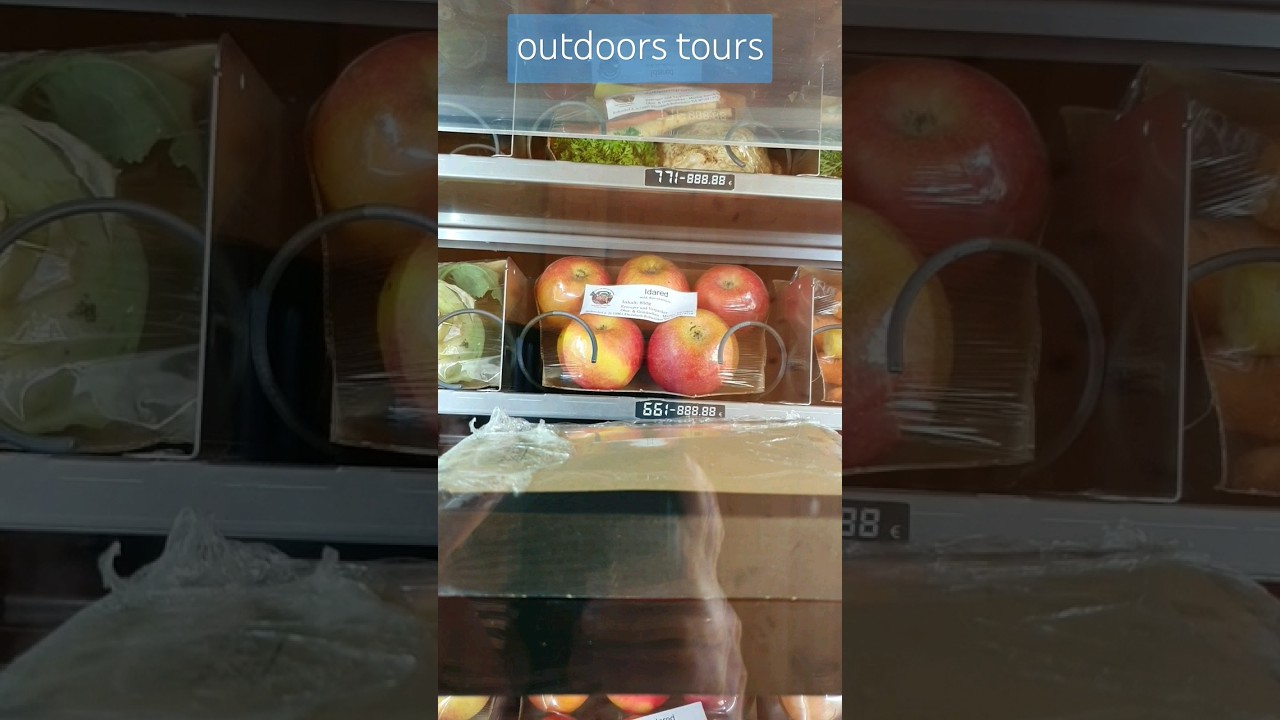 Buying an Apple from a Vegetable Vending Machine 