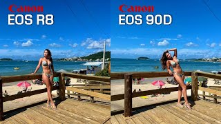 Canon EOS R8 vs Canon EOS 90D Camera Test