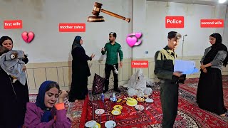 Ruining the birthday party of the third wife (Ruhollah) by Zahra and her mother at Azar's house