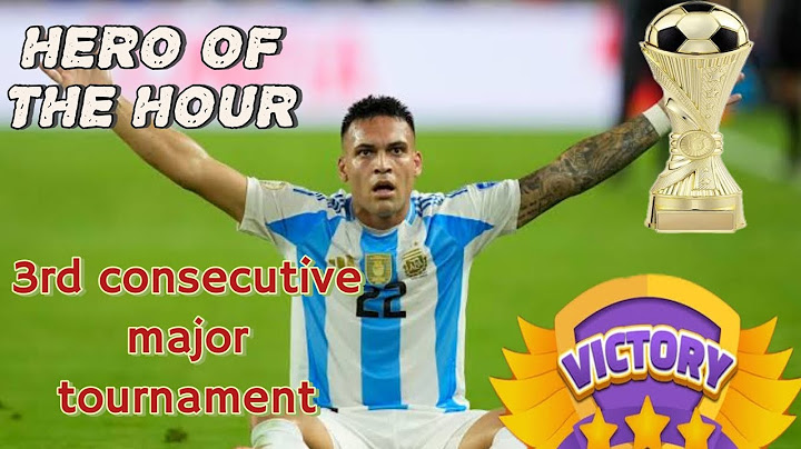 Lautaro Martinez scores an extra-time winner to give Argentina a 1-0 Copa América win over Colombia