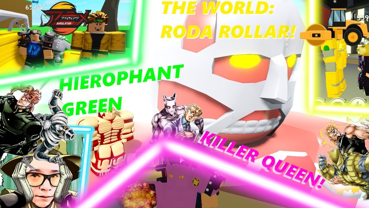 Los Stands The World Killer Queen Hg Titan Armadura Y Co Roblox Anime Fighting Simulator - roblox killer queen