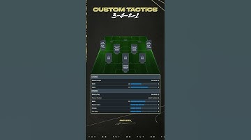 3-4-2-1 Custom Fifa 23 Tactics!