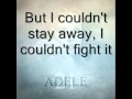 Someone like you - Adele lyrics