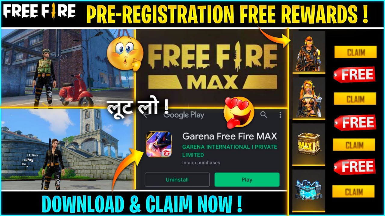 Free Fire Max: como fazer pré-registro e download, free fire