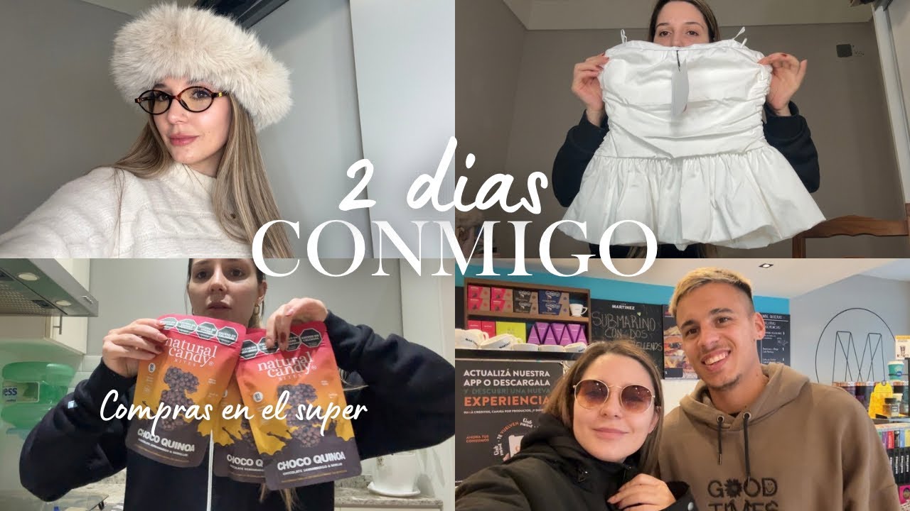 2 dias conmigo: Compras en el super, rutina, trabajo y mas
