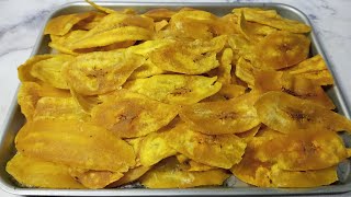 Cuma Butuh 1 Trik Supaya Keripik Pisang Tanduk Jadi Super Renyah