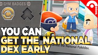 You Can Get the National Dex Early with Only 1 Badge in Pokemon Brilliant Diamond & Shining Pearl