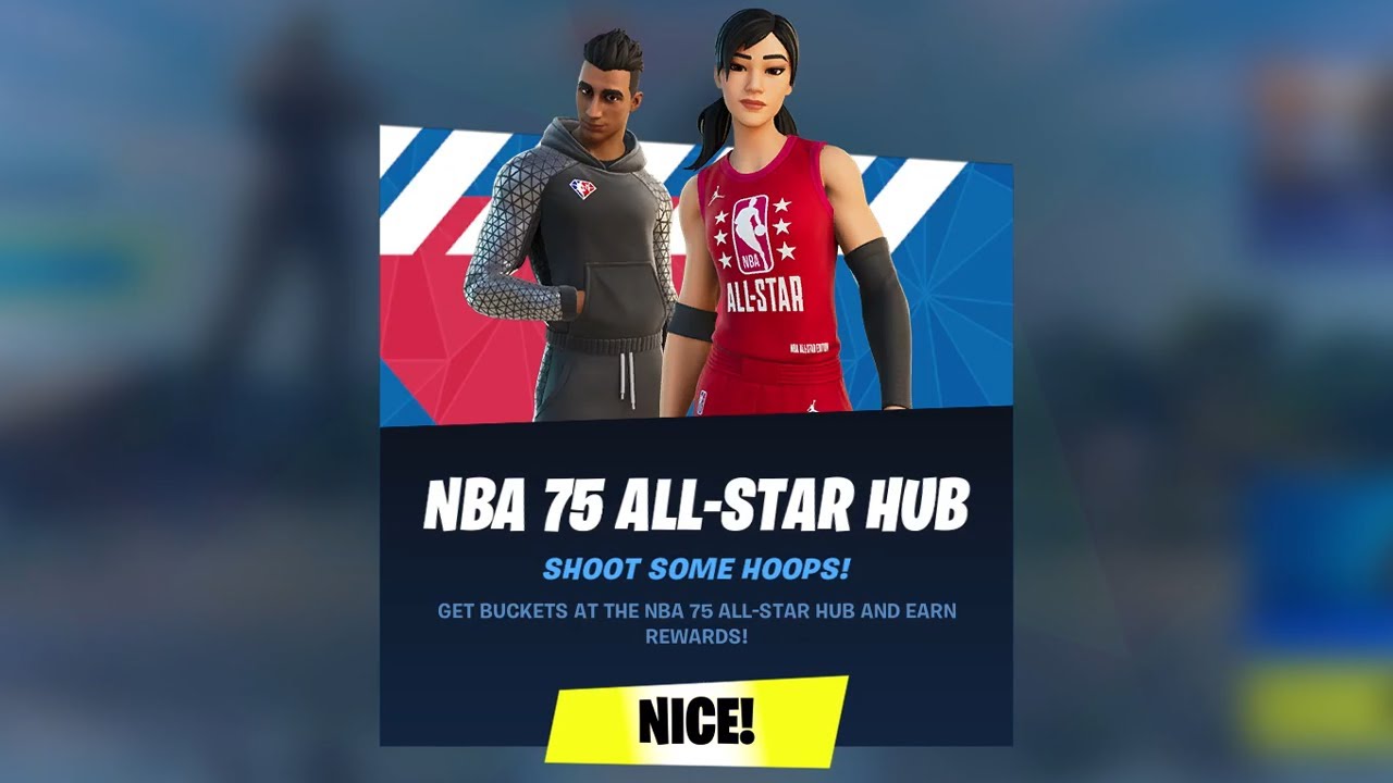 Fortnite Complete NBA 75 All-Start Hub Guide in Fortnite - How to Sink Baskets