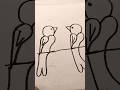 Burung #art #easydrawing #drawing #shortsvideo