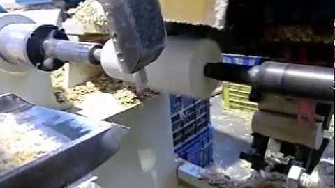 Auto hydraulic turning wooden lathe