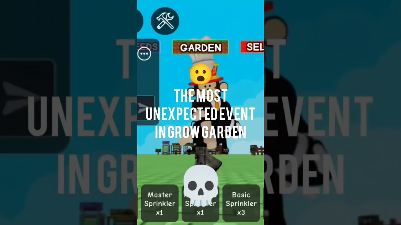 the most unexpected event in grow garden😮