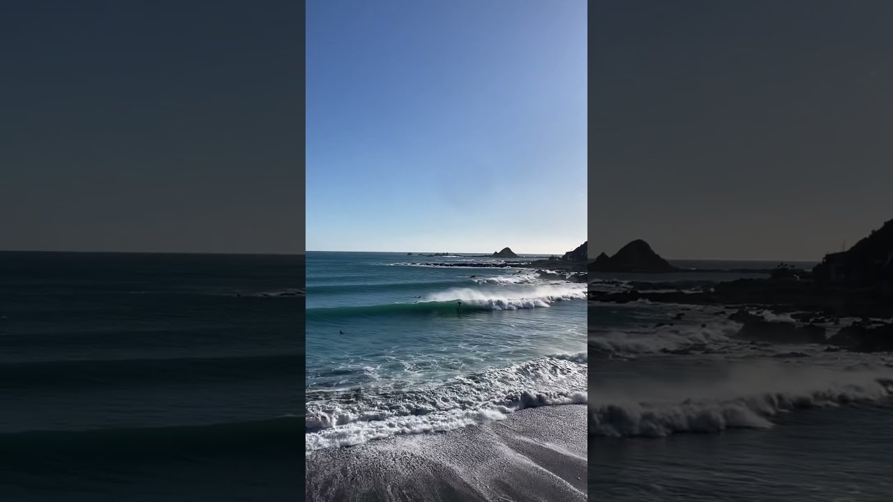 Houghton Bay Barrel Mellow Nz Newzealand Surf Surfing Chill Design View Ocean Sea