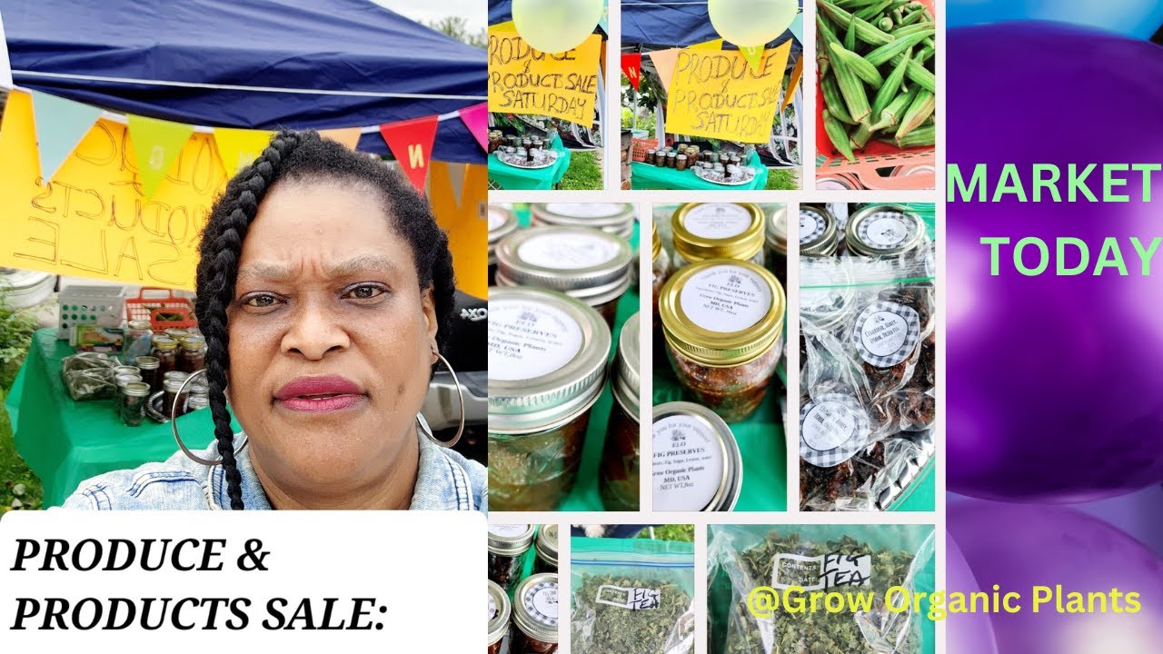 PRODUCE & PRODUCTS SALE. Saturday Market Today! 