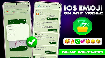 zFont3 ios 18 EMOJI on any android (Problem Solved) zFont use kaisy kare | zfont failed issue