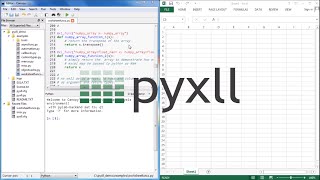 PyXLL Introduction