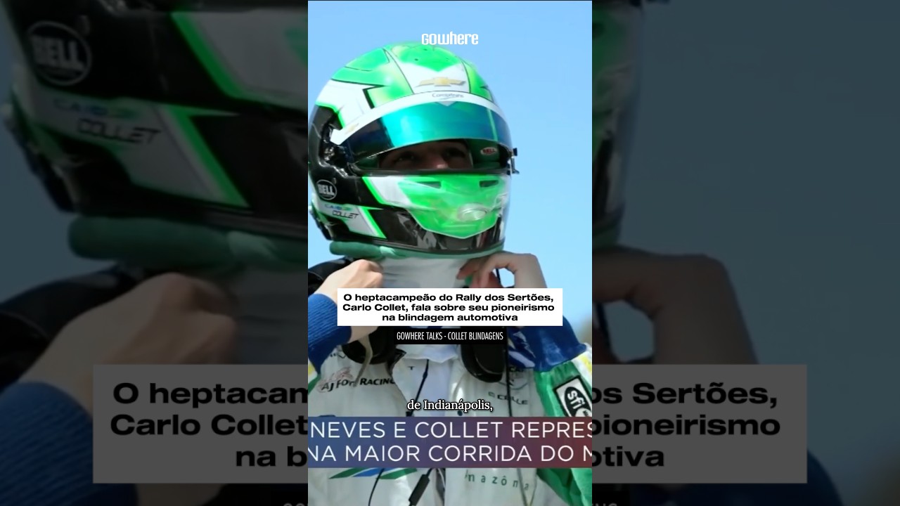 O heptacampeão do Rally dos Sertões, fala sobre seu pioneirismo na blindagem automotiva