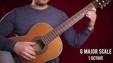 Scale - G major scale (1 octave)