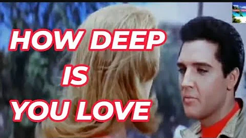 HOW DEEP  IS YOUR LOVE- BEE GEES