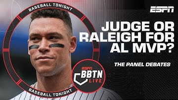 Aaron Judge or Cal Raleigh for AL MVP? Is Shohei Ohtani a lock in the NL? | Baseball Tonight Live