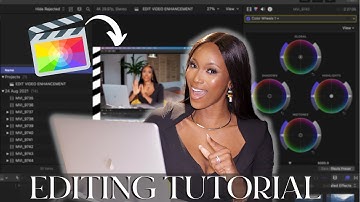 HOW TO COLOUR GRADE/CORRECT YOUR VIDEOS IN FINAL CUT PRO FOR YOUTUBE | EDITING TUTORAL FOR BEGINNERS