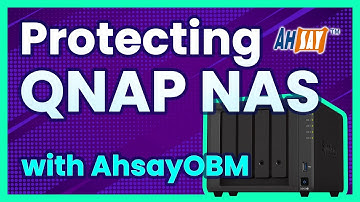 How to backup your QNAP NAS device with AhsayOBM 2 minute user guide to prevent ransomware/data loss