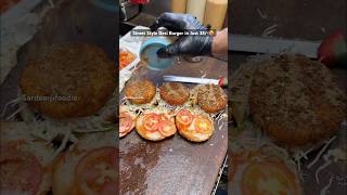 Street Style Desi Burger in Just 35/-?? #foodblogger #foodlover #foodshorts #foodlovers