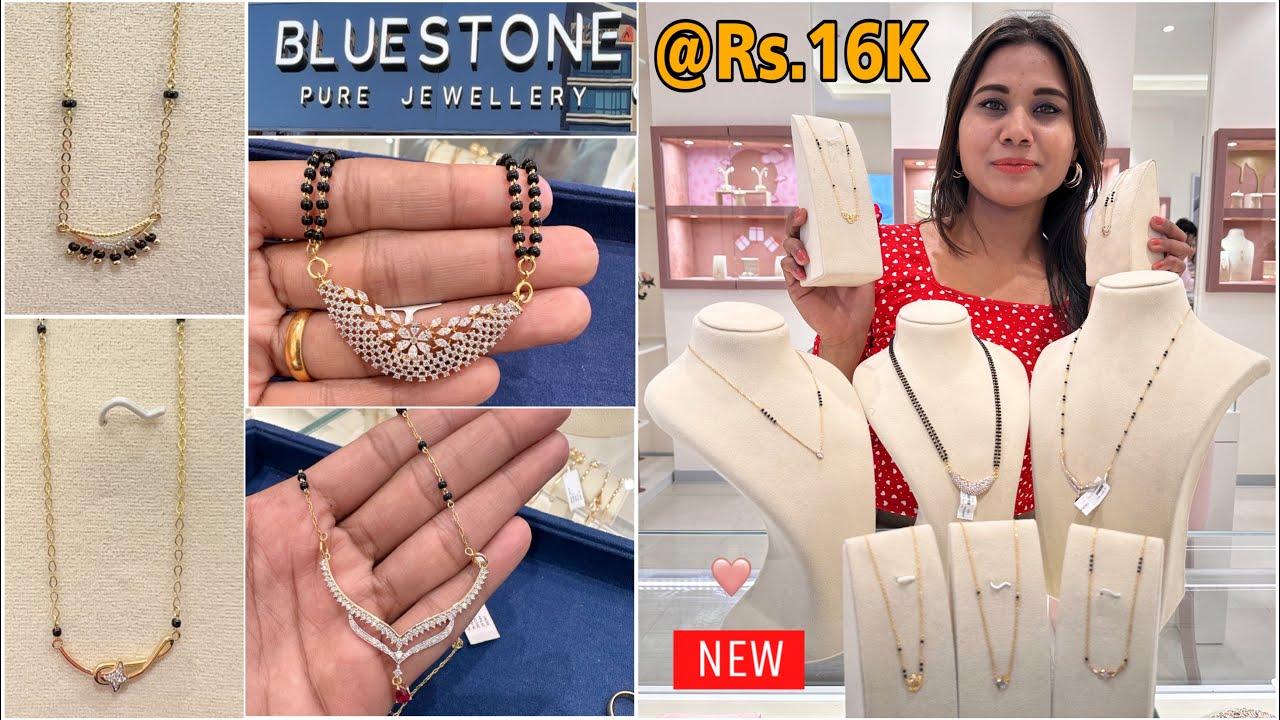 Buy 150+ Diamond Mangalsutra Online | BlueStone.com - India's #1 Online  Jewellery Brand