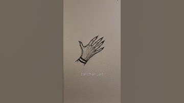 How to draw hand ✨️ #drawing #howtodraw #art #tutorial #shorts