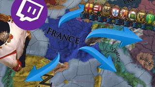 What Happens when Twitch Chat plays FRANCE in EU4 for 24 HOURS