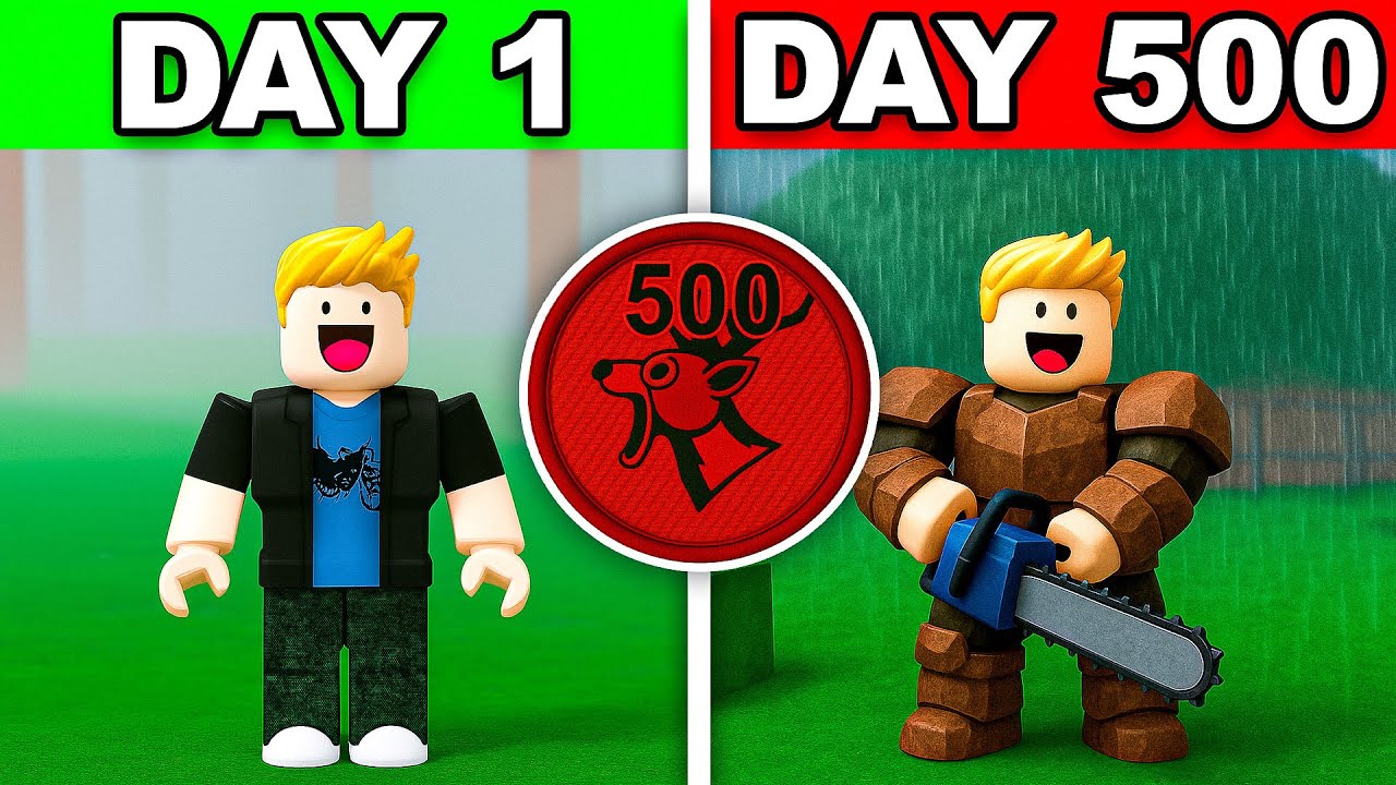 How Fast Can I Survive *500 DAYS* DUO and I Get the *VEGETARIAN BADGE* in 99 Nights in the Forest?