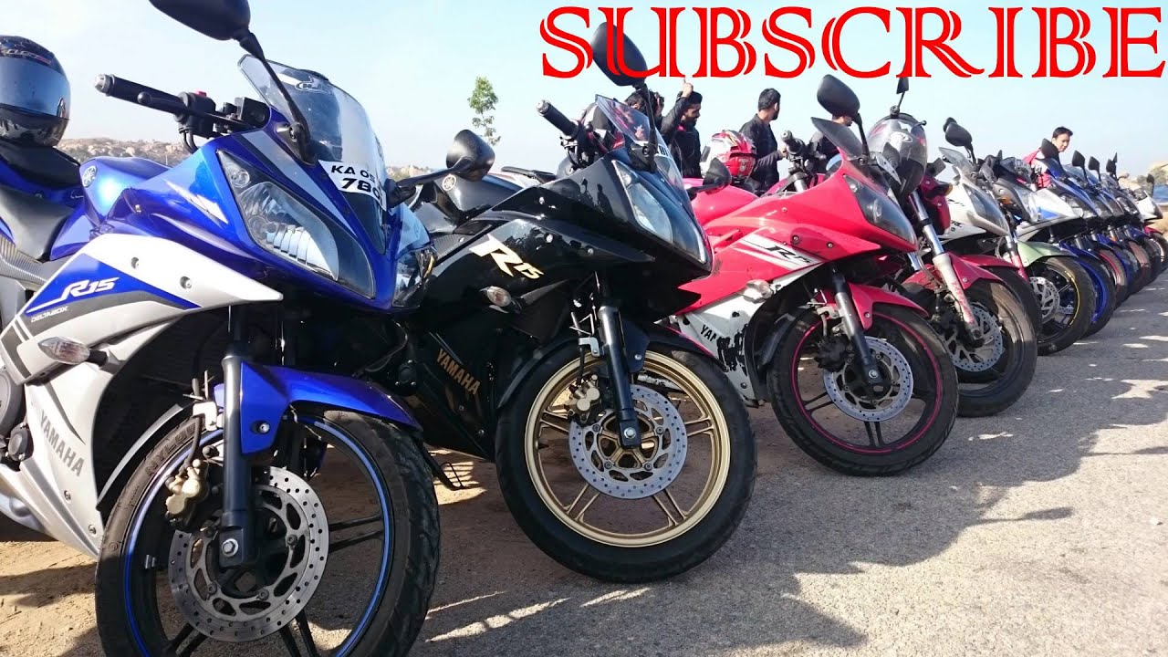 Yamaha R15 V2 Ride to Kolar Coffee Day with YRC YouTube