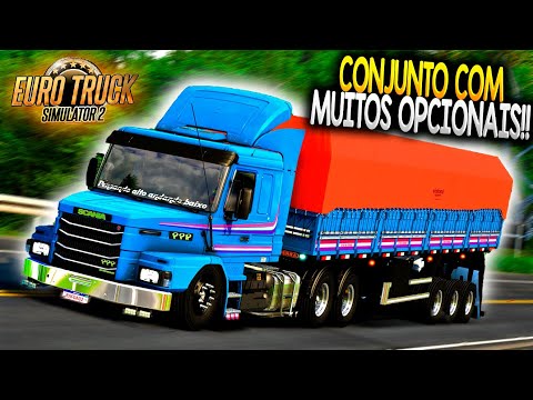 Conjunto Scania HIGHLINE + Granel Arqueada Moda Eta2 1.46