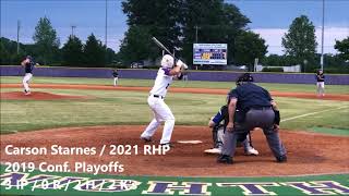 Carson Starnes (2021 RHP) *PLAYOFF GAME* Parkwood High School / Five Star Vipers