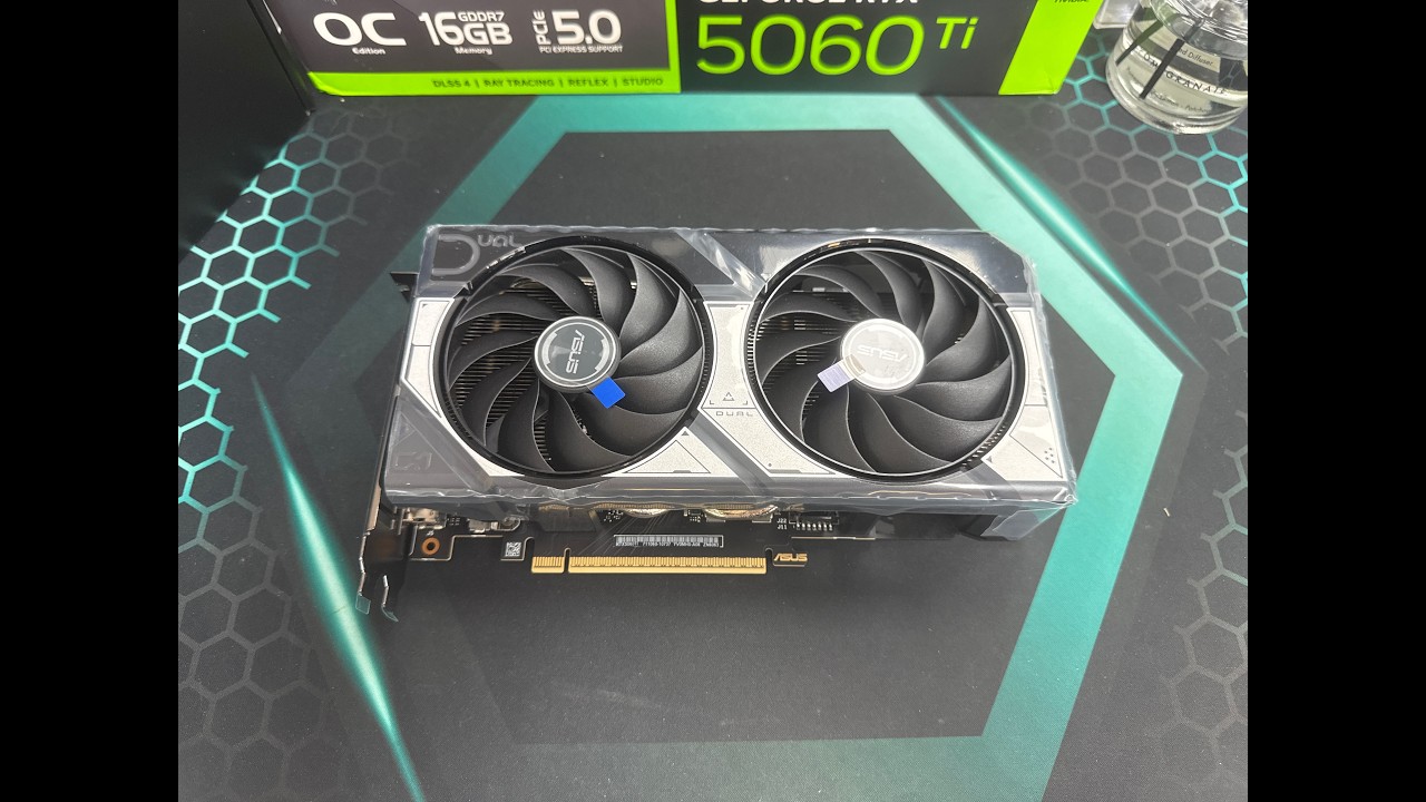ASUS RTX 5060 Ti Dual O16G Benchmark - FurMark 8188 Pts / 136 FPS