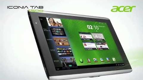 Acer Iconia Tab A500 32Gb Official video.mp4