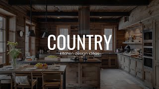 Country Kitchen | AIDriven Warm and Inviting Country Kitchens