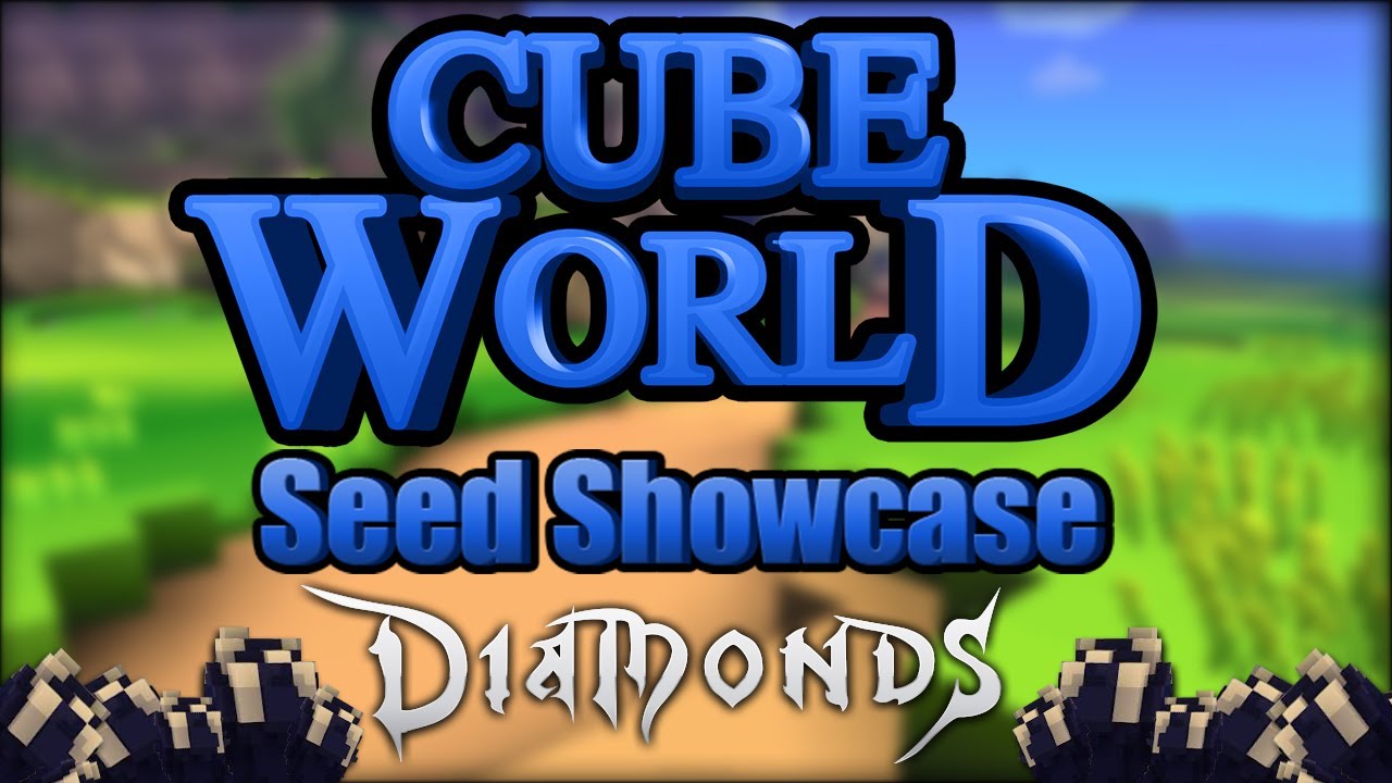 Cube World Seed Showcase EASY DIAMONDS!!! YouTube