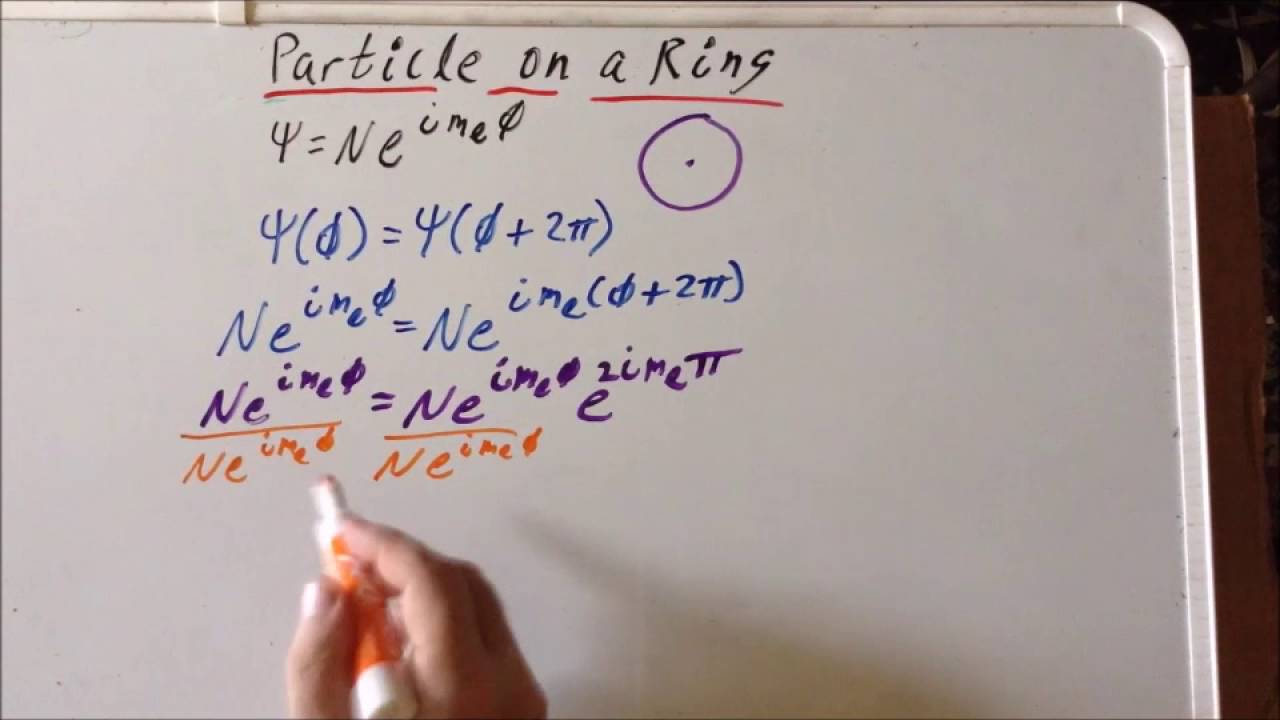 Particle On A Ring rigid Rotor Wavefunction Derivation Part 2 YouTube particle-on-a-ring-rigid-rotor-wavefunction-derivation-part-2-youtube