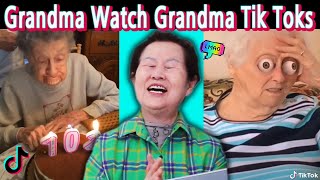 Korean in her 80s reacts to Elder Tik Tokers