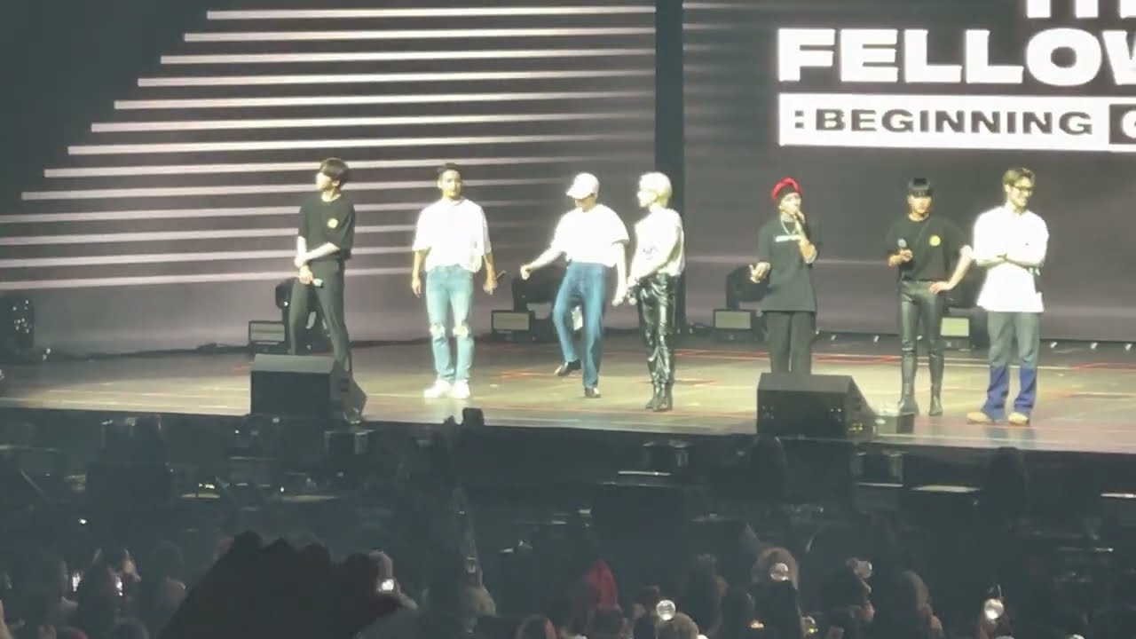 ATEEZ The Fellowship: Beginning of the End Tour in LA - Final Talking Ment 8, Encore