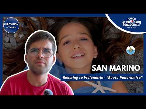 🇸🇲 Violamarie - "Ruota Panoramica" (reaction) | San Marino | Junior Eurovision 2026