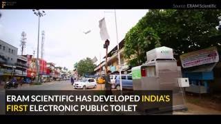 Indias first e-toilet
Public toilets in India are a mess. They are usually poorly maintained and unusable. A social enterprise, Eram Scientific Solutions, has taken the challenge of building cleaner toilets. And it uses a lot of technology to do that.
The Internet enabled toilet has remote monitoring capabilities. You just need to drop a coin into this unmanned toilet and the door slides open, the light and audio commands turn on. The enclosure is vandal-resistant and hygienic.
Watch how it works.
Subscribe to our FactorDaily Channel: https://goo.gl/QOG5xx
Checkout more of Factordaily here:
http://factordaily.com/
https://www.facebook.com/factordaily/
https://twitter.com/factordaily Indias first e-toilet