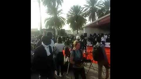 Mega meeting du Pastef d'Ousmane Sonko à la place de l'obélisque