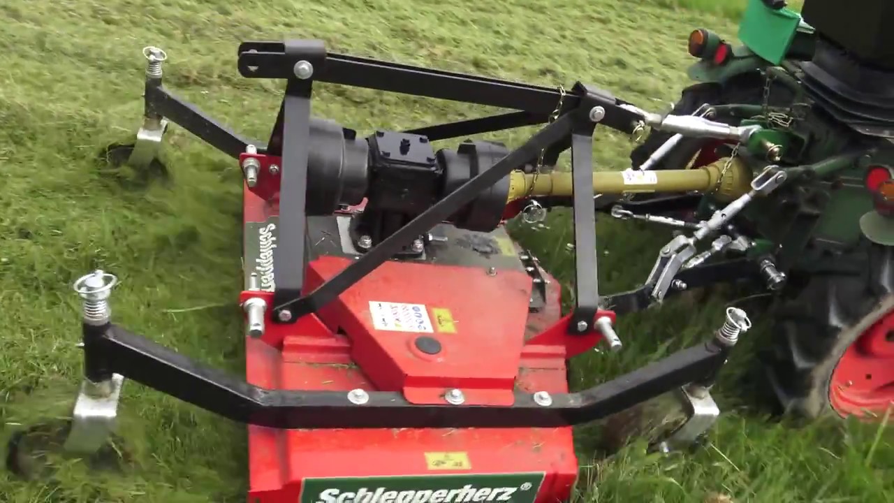 The HOLDER tractor A12 built 1964 in Metzingen meets the Holder Traktor