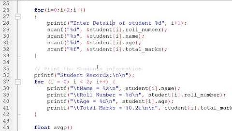 Structures in C Programming