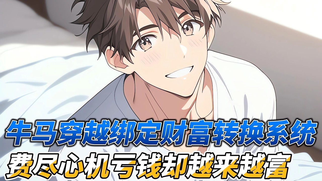 牛馬穿越綁定財富轉換系統，費勁心機虧錢卻越來越富 #原創動畫 #小说 #動漫