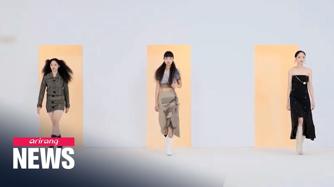 Seoul Fashion Week goes online with virtual runways - YouTube